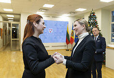 Agnė Bilotaitė susitiko su Moldovos vidaus reikalų ministre Ana Revenco.