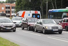 Įvykio vietoje Vilniuje, Olandų g.