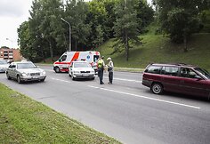 Įvykio vietoje Vilniuje, Olandų g.
