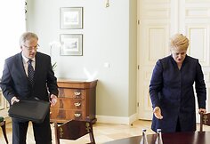 Rimantas Šadžiaus ir Dalia Grybauskaitė