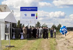 Prasidėjo Vilniaus intermodalinio terminalo statybos.