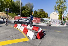 Tauro ir Pamėnkalnio gatvių sankryža 