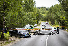 Vilniaus Pilaitės rajone susidūrė automobiliai, yra nukentėjusių