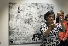 Parodų &bdquo;Lietuvi&scaron;ki būties peizažai&ldquo; ir &bdquo;Gražiausios lietuvi&scaron;kos knygos 2012&ldquo; atidarymas 