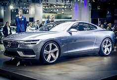 „Volvo Concept Coupe“ automobilis Frankfurto automobilių parodoje