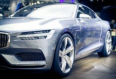 „Volvo Concept Coupe“ automobilis Frankfurto automobilių parodoje