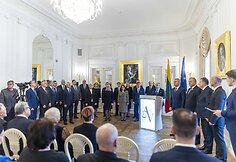 Aurelijus Veryga pristatė rinkimų programą ir komandą