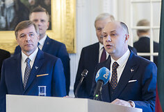 Aurelijus Veryga pristatė rinkimų programą ir komandą