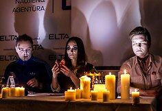 Egmontas Bžeskas, Karina Krysko-Skambinė, Arvydas Martinėnas-Vudis