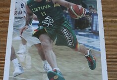 Lietuvos vyrų krep&scaron;inio rinktinės fotografo Tomo Tumalovičiaus parodos atidaryme dalyvavo ne tik rinktinės sirgaliai, tačiau ir patys krep&scaron;ininkai.