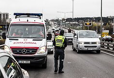 Avarijos vietoje Vilniuje, Oslo g.