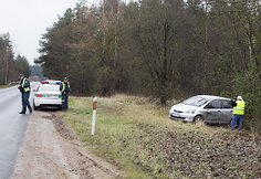 &bdquo;Honda Jazz&ldquo; avarija netoli Vievio.