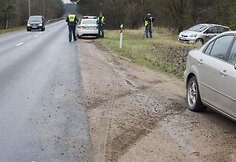 &bdquo;Honda Jazz&ldquo; avarija netoli Vievio.