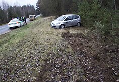 &bdquo;Honda Jazz&ldquo; avarija netoli Vievio.