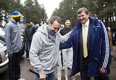 Davidas Blattas ir Sergejus Jovai&scaron;a