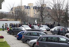 Piketas prie Vilniaus rajono savivaldybės