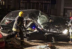 Avarijos vietoje Vilniuje, Kalvarijų g.