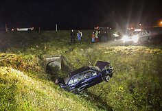 &bdquo;Volkswagen&ldquo; avarija prie Skynimų kaimo