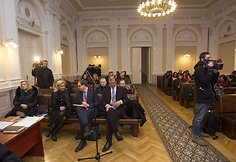 Marina Liutkevičienė, Vitalija Vonžutaitė, Vytautas Gapšys ir Viktoras Uspaskichas