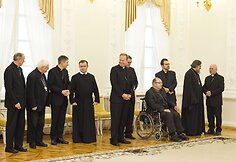 Prezidentė susitiko su religinių bendruomenių vadovais.