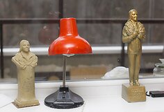 Skulptorius Jonas Vasilevičius sukūrė kelias Rūtos Meilutytės skulptūras.