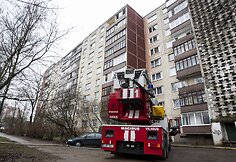 Įvykio vietoje Vilniuje, Karoliniškėse