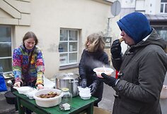 Konstitucijos ukrainiečių kalba atidengimas.