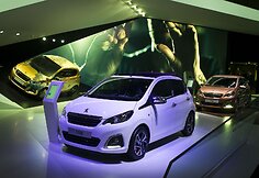 Prancūziškai-japoniško „Peugeot 108“ pasirodymas Ženevoje