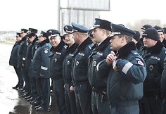Naujasis policijos pastatas &scaron;alia Pilaitės pr.