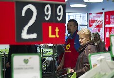 Prezidentė Dalia Grybauskaitė pradėjo dešimtąją „Maisto banko“ akciją.