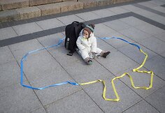 Studentų i&scaron; Ukrainos protestas 