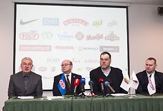 Spaudos konferencija.