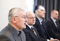 Spaudos konferencija.