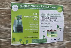 Kompostavimo dėžės Salininkų gyventojams atiteko nemokamai.