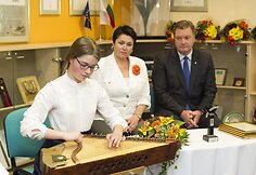 Apdovanojimų akimirka