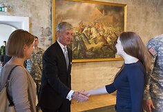 JAV Sausumos pajėgų sekretorius Johnas McHughas 
