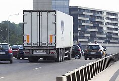 Keturių automobilių avarija Vilniuje.