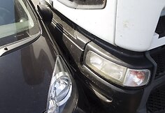 Keturių automobilių avarija Vilniuje.