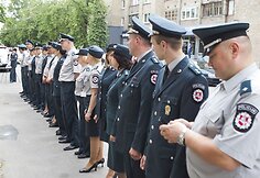 Vilniaus apskrities vyriausiojo policijos komisariato atidarymas.