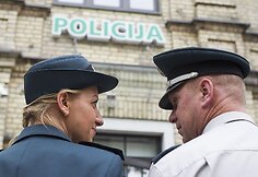 Vilniaus apskrities vyriausiojo policijos komisariato atidarymas.