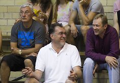 Jonas Kazlauskas, Arvydas Sabonis ir Šarūnas Birutis