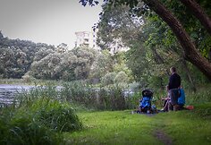 Jeruzalės tvenkinys &scaron;alia Santari&scaron;kių