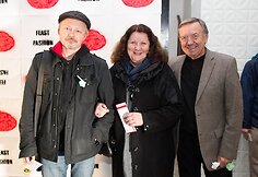 Darius Me&scaron;kauskas, Larisa Kalpokaitė ir Jonas Bra&scaron;kys