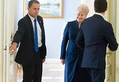 Policijos vadovai susitiko su Dalia Grybauskaite