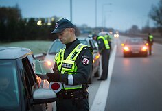 Vilniaus kelių policijos reidas