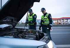 Vilniaus kelių policijos reidas