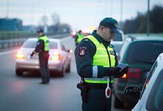 Vilniaus kelių policijos reidas