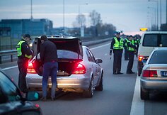 Vilniaus kelių policijos reidas