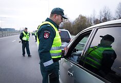 Vilniaus kelių policijos reidas