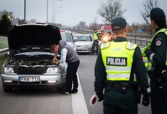 Vilniaus kelių policijos reidas
